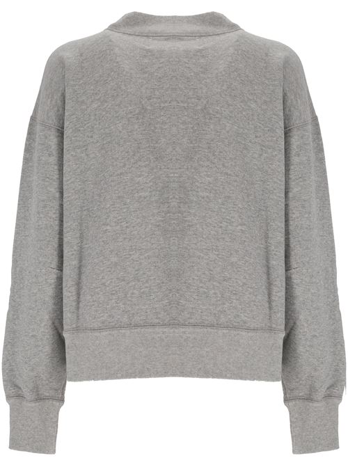 Sweatshirt with logo in the front MARANT ETOILE | SW0003FAA1M07EGYIB